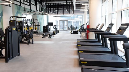 Image of the Intesa Sanpaolo gym.