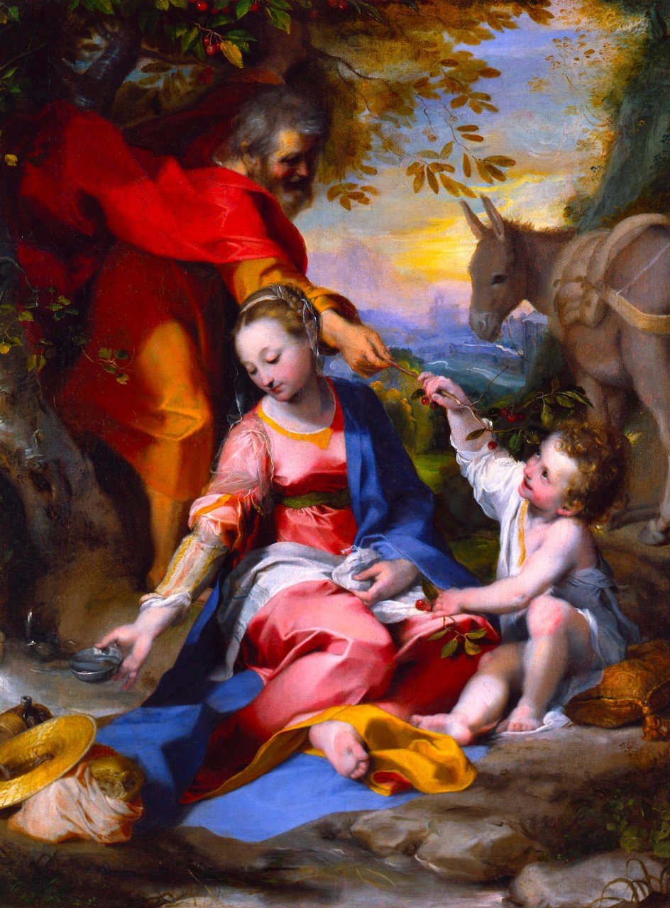 Rappresentazione dell'opera Madonna delle ciliegie di Federico Barocci