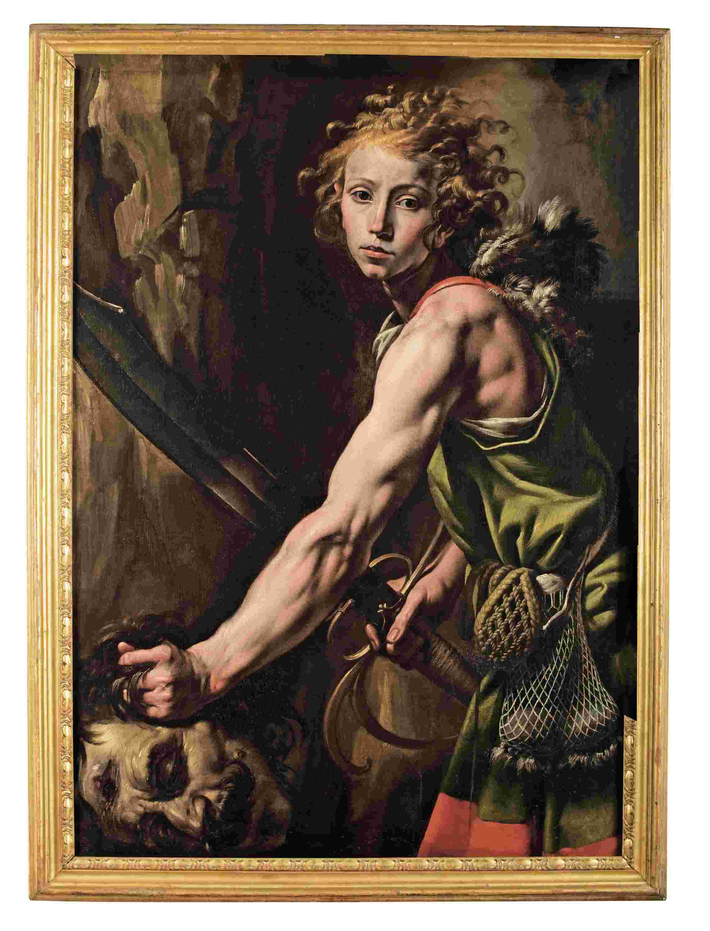 Davide con la testa di Golia, quadro di Tanzio da Varallo