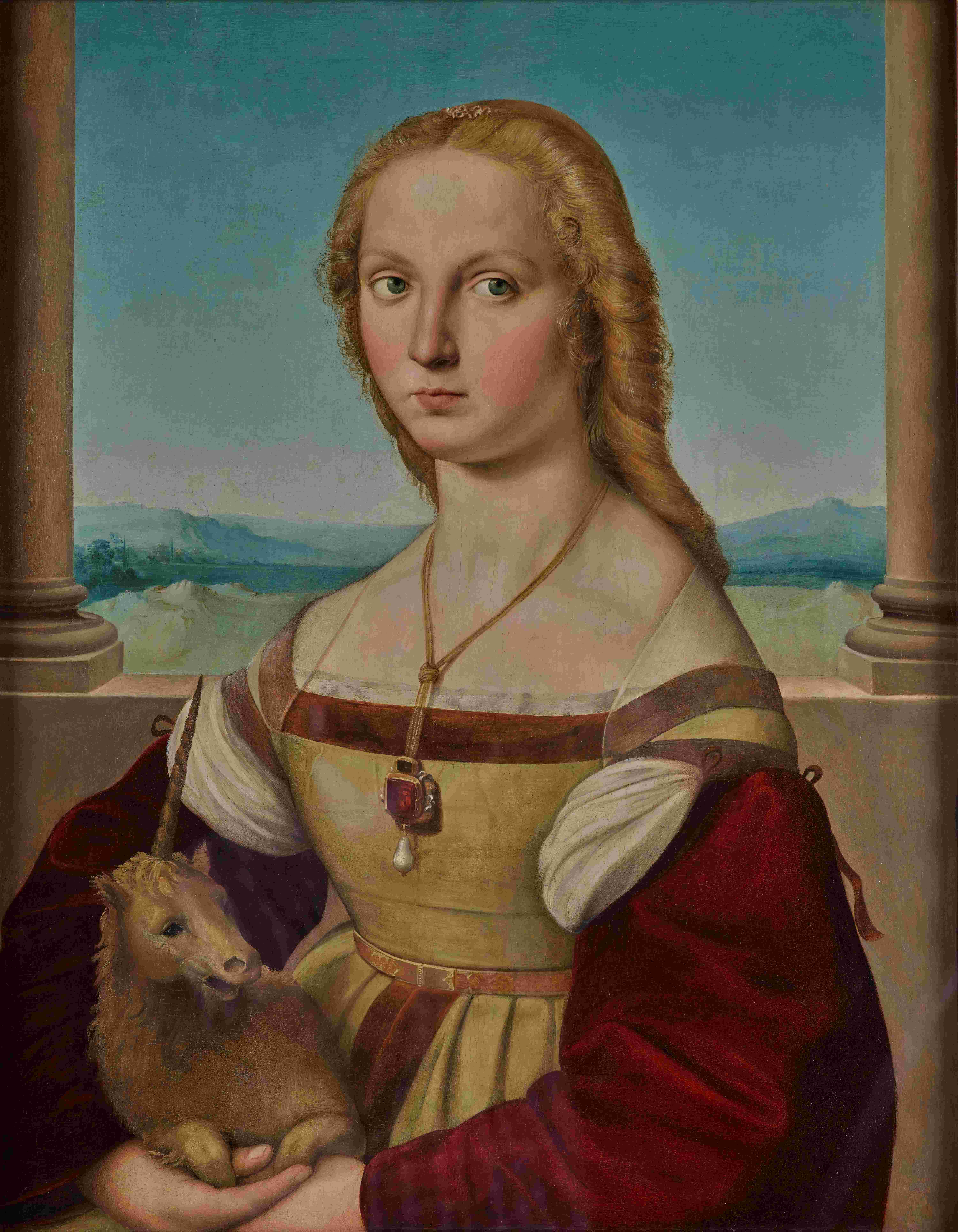 immagine dell'opera "dama con liocorno"